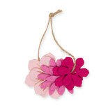 Vilt Bloemen 3 kleuren Roze