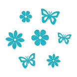 14 Vilt Decoraties Zomer Turkoois