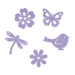 15 Vilt Decoraties Lente Lavendel