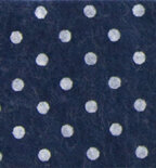 Vilt met stippen Blauw - Wit