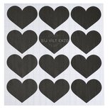 Krijtbord Stickers Hartje