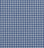 Vilt met Ruitjes Blauw - Off White
