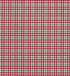 Vilt Tartan Ruit Groen - Rood