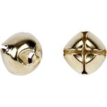 18 Belletjes Goud 8-10-13mm
