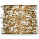 Rol Band Vlecht Naturel - Creme