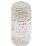 Macramégaren Glitter Cream