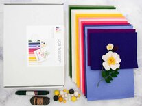 Viltbloemen Materiaal Box
