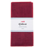 Stof Velvet Rood