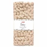 Stof Kant Daisy Creme