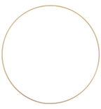 Metalen Ring - 30cm Goud