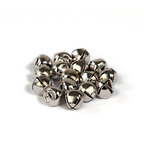 16 Kerstbelletjes Zilver - 8 mm