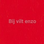 3 mm dik Wolvilt Lapje Rood