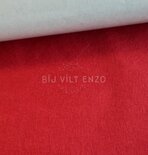 Plakvilt 90 cm breed Antiek Rood
