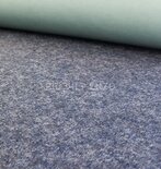 Plakvilt 90 cm breed Donker Grijs gem.