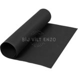 Faux Leather Papier - Zwart