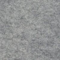 3 mm dik Wol Vilt 45 x 100 cm Licht Grijs gemêleerd