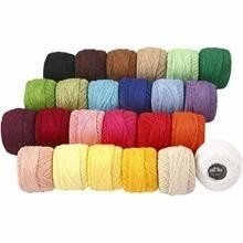 Katoengaren Voordeelpakket 24 Kleuren