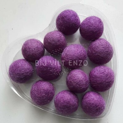 Viltkralen LAVENDEL, 10 stuks