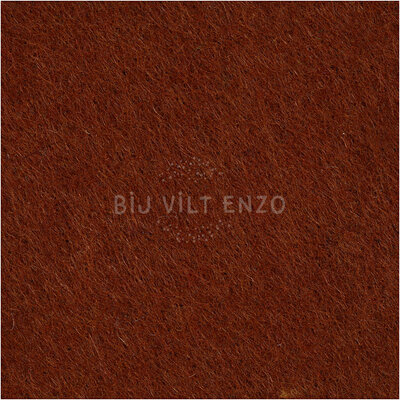 3mm dik Acrylvilt 42x60cm Bruin