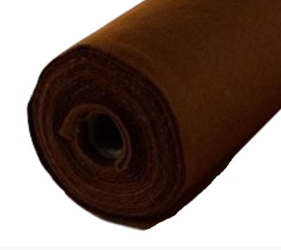 Vilt van de Rol 1mm dik- 90 cm breed BRUIN