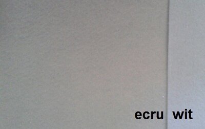 Glitter Vilt ECRU