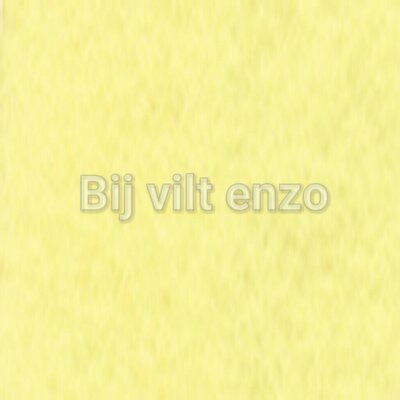 Wolvilt V011 Zacht Geel Lapje 20x30cm