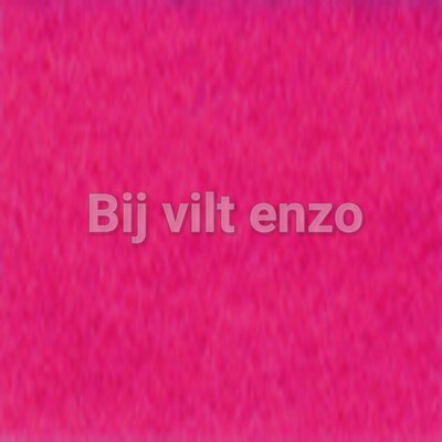 Wolvilt V023 Hard Roze Lapje 20x30cm