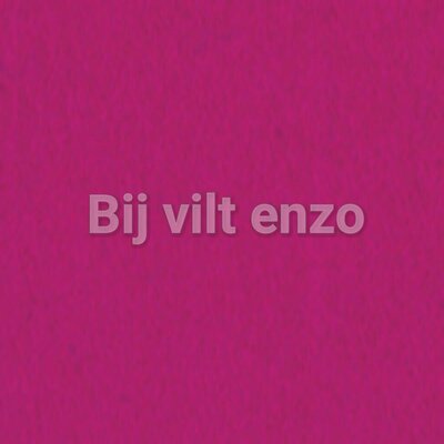 Wolvilt V075 Zacht Fuchsia Lapje 20x30cm