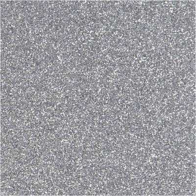 Opstrijkfolie Glitter - Zilver