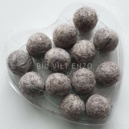 Viltkralen GEM. BEIGE, 10 stuks