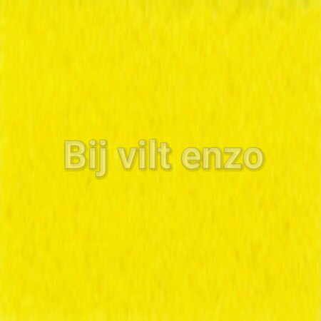 3 mm dik Wolvilt Lapje Geel