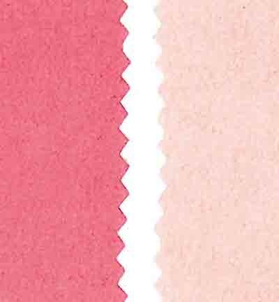Kunstleer Fluweel Licht - Donker Roze