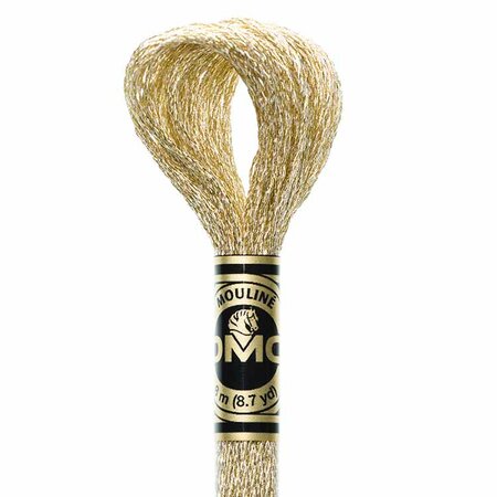 DMC Light Effects Splijtgaren Wit Goud