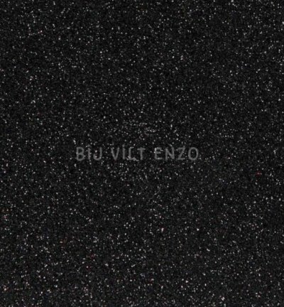 Glittervilt 30x40 cm Zwart