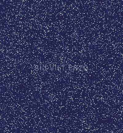 Glittervilt 30x40 cm Donkerblauw