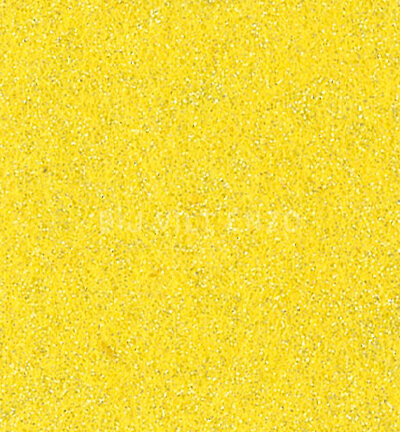 Glittervilt 30x40 cm Geel