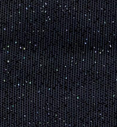 Tule Glitter Zwart