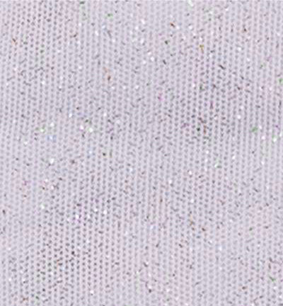 Tule Glitter Wit