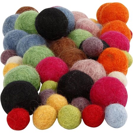Viltkralen 10 en 20 mm Assortiment