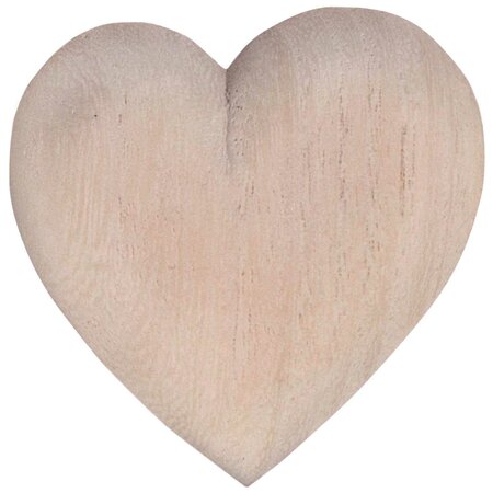 6 Houten Hartjes