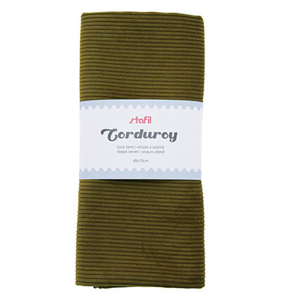 Stof Corduroy Khaki