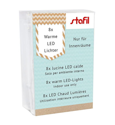LED Verlichting op batterij 8 lampjes