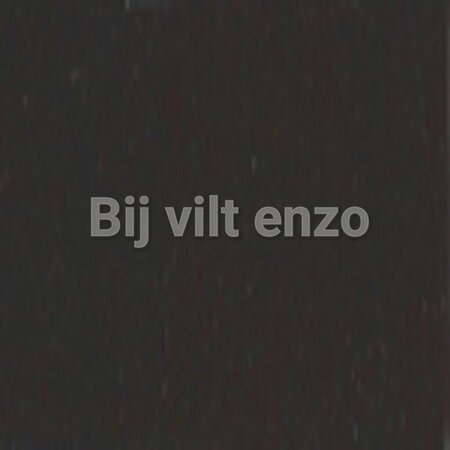 3 mm dik Wolvilt Lapje Zwart