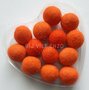 Viltkralen 18 mm ORANJE, 10 stuks