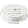 Decoratie Lint Wit 6mm - 15 meter