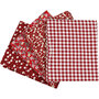 Bundel Patchwork Stof Rood