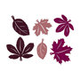 6 Vilt Herfstbladeren Purple