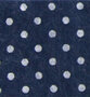 Vilt met stippen Blauw - Wit