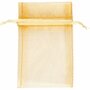 10 Organza Zakjes Goud