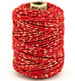 Koord Twist Lurex Rood-Goud